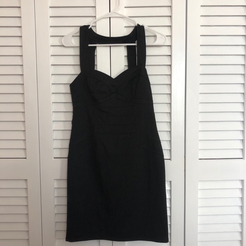 Black Rampage Cocktail Dress
